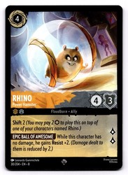 Rhino - Power Hamster 30/204 Reign of Jafar Super Rare