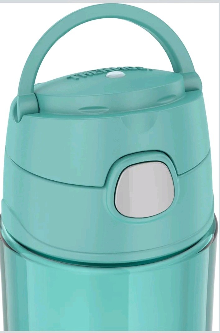 Thermos Funtainer Kids Bottle 470ml - Aqua Blue GP4040AQ, Leakproof Lid image 4