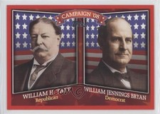 2008 Topps Historical Campaign Match-Ups William H Taft Jennings Bryan n1u