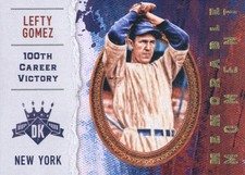 2017 Diamond Kings Memorable Moment #MM10 Lefty Gomez - BB