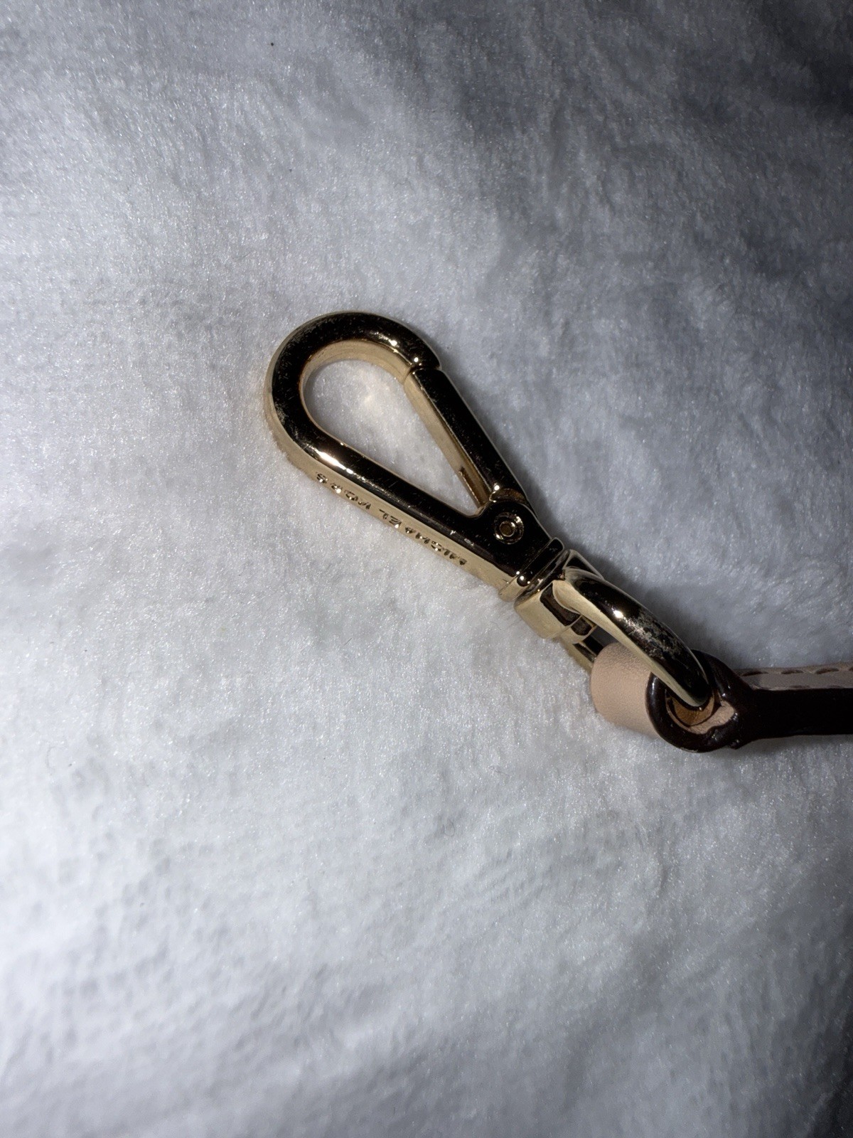 michael kors adjustable replacement strap cream b… - image 3