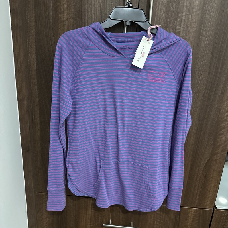 Girls Vineyard Vines Beachcomber Hoodie T-Shirt NWT
