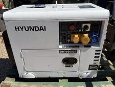 Hyundai DHY6000SE Pro Single Phase 5 Kw Silenced Diesel Generator