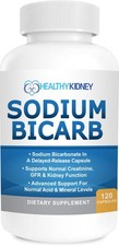 Sodium Bicarbonate 650mg Capsules for Kidney Health, Acid Relief  Alkalinity