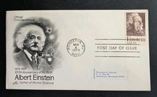 US FDC # 1774 Albert Einstein 1979.