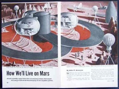 How We'll Live on MARS -1953 Alden P. Armagnac article