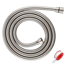 Stainless Steel Shower Hose Extra Long Shower Head Hose Attachment, KinkFree...