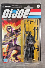 Hasbro Gi Joe Retro Collection Snake Eyes 3.75    Figure