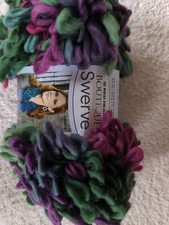 RED HEART BOUTIQUE SWERVE YARN - NEW. Vineyard