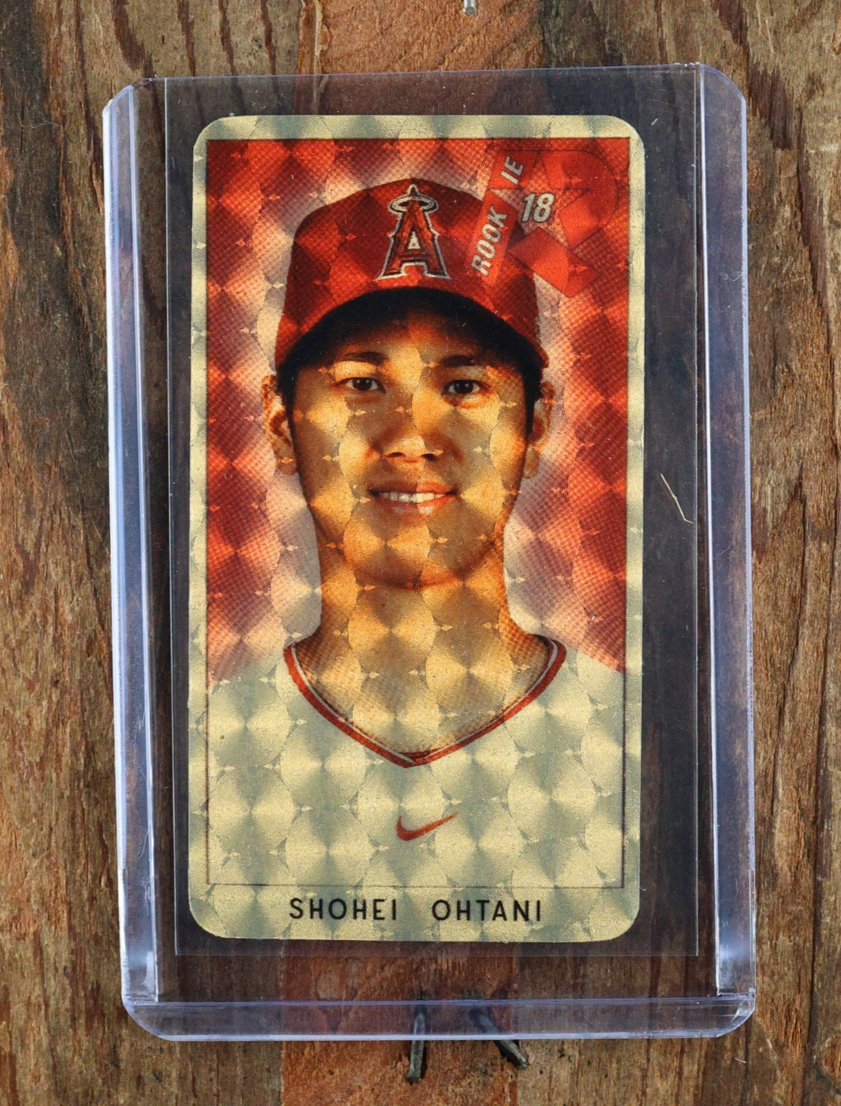 2018 Shohei Ohtani Rookie RC Tobacco Style Card (GOLD)