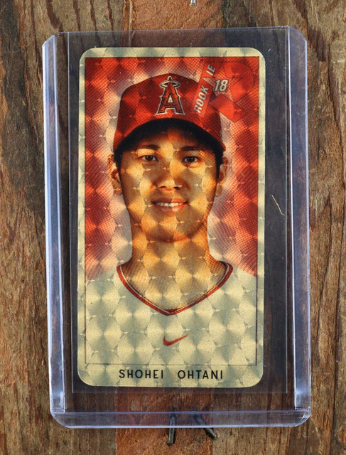2018 Shohei Ohtani Rookie RC Tobacco Style Card (GOLD)