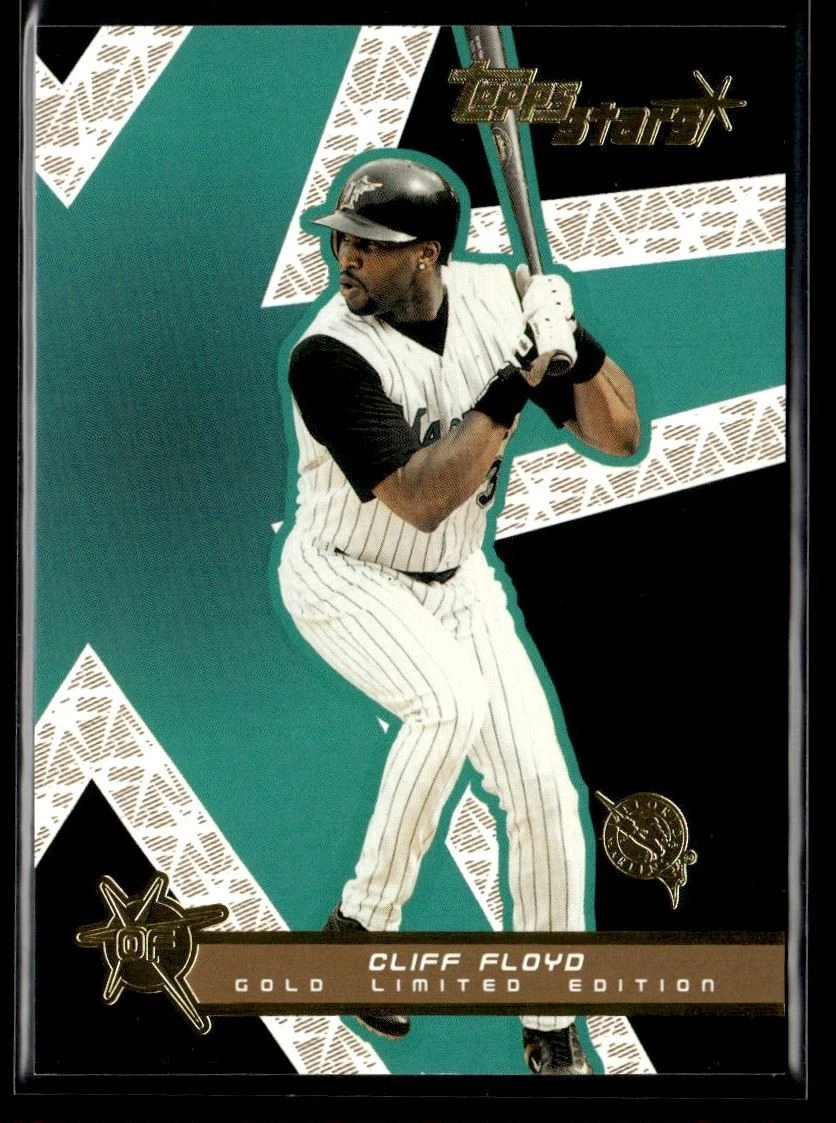 Cliff Floyd Florida Marlins Baseball Sports Trading Cards