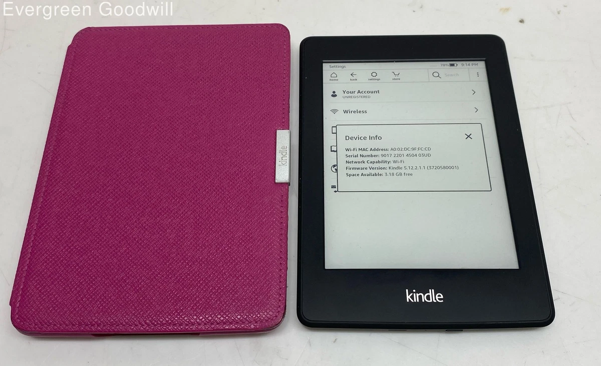 Amazon Kindle Paperwhite (7th Generation) Wi-Fi 4 GB Tablets