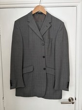 Men’s Grey 2 Piece Suit - 40R - Single Vent - Good Condition.