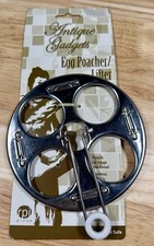 The RPI Group Antique Gadgets Egg Poacher/Lifter Stainless Steel MPN 1101
