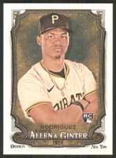 2024 Topps Allen & Ginter #2 Endy Rodriguez RC Pittsburgh Pirates TW514