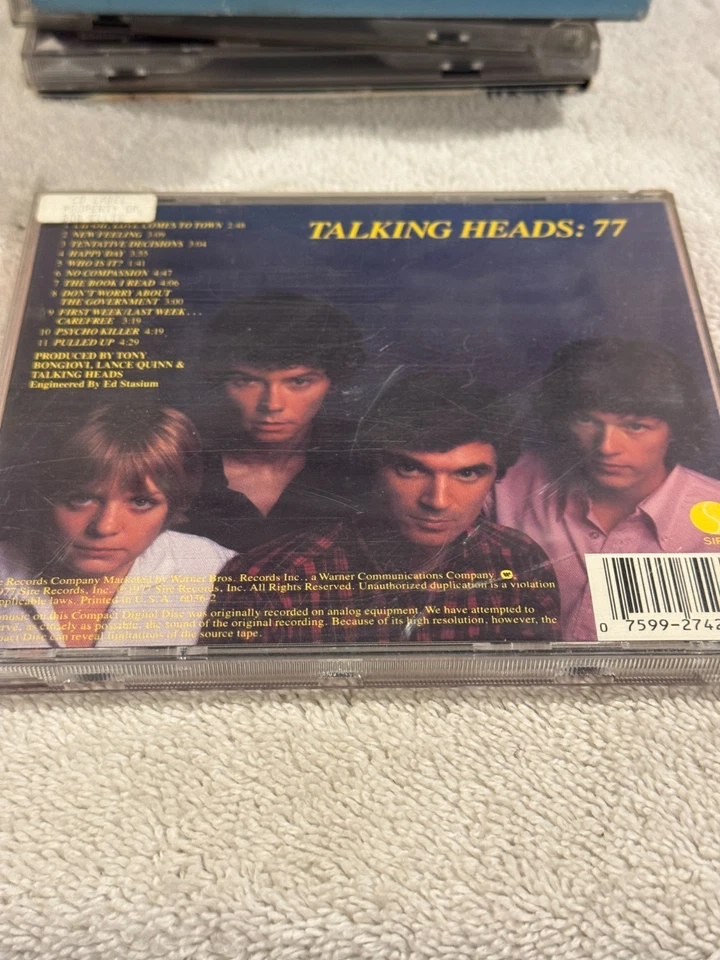 The Talking Heads - Talking Heads '77 CD - VERY GOOD CONDITION!! Foto 2 de 2