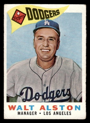 #ad 1960 Topps #212 Walter Alston MG VG VG EX $2.51