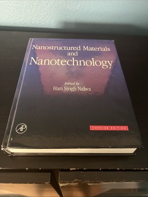 Nanostructured Materials and Nanotechnology : Concise Edition  (Hardcover)