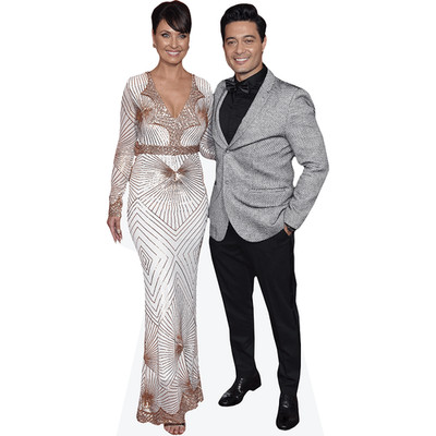 Emma Barton And Stephen Rahman-Hughes (Duo) Mini Celebrity Cutout