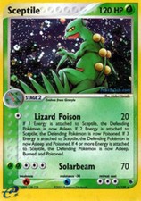 1x Sceptile - 11/109 - Holo Rare Heavily Played Pokemon EX - Ruby & Sapphire