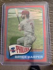2021 Topps - 1965 Topps Redux Bryce Harper #T65-37 Red Border /70