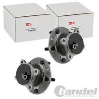 2X NTY RADLAGER-SATZ Hinten Beidseitig Passend FÜR Mazda CX-3 | KLT-MZ-062