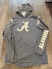 Nike Dri-Fit Alabama Crimson Tide Team-Issued CFP Hooded L/S Shirt Mens S EUC