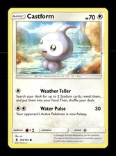 Castform 105/145 Common Guardians Rising Pokemon HP