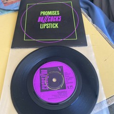 BUZZCOCKS - Promises/ Lipstick Vinyl 7" Single. 1978 United Artists UP36471. EX