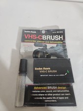 Radio Shack VHS-C Brush  Solution Camcorder Cleaner  Dehumidifier 44-1216