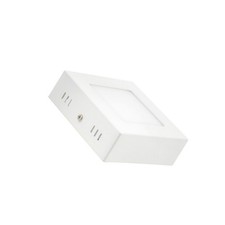 Plafoniera LED 6w lato 120mm applique quadrata da muro, soffitto