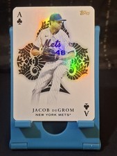 Topps 2023 Series 1 All Aces Insert Jacob deGrom AA-8 New York Mets Holofoil