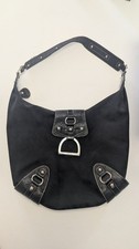 Borsa Guess Nera Vintage Y2K Hobo Monogram Donna Tracolla Spalla Originale