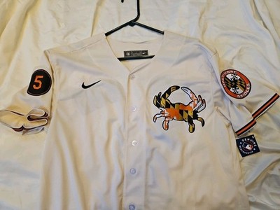 New Gunnar Henderson  Orioles Crab And BROOKS #5 PATCH Small STITCHED
