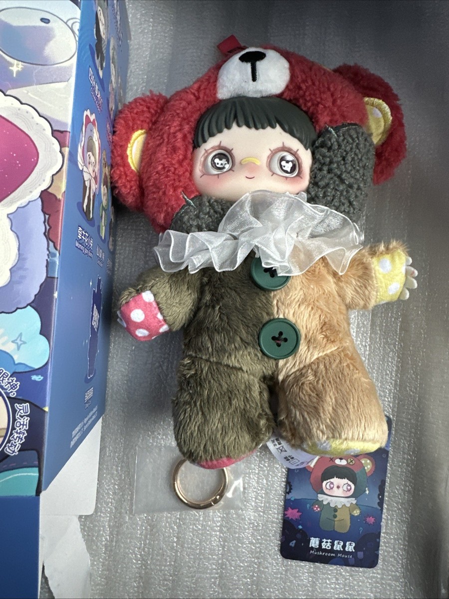 Maymei Symbiote Neverland Series Mushroom Mouse 8” Plush Hanger