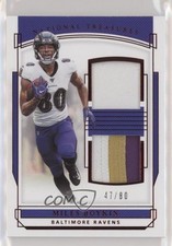 2019 Panini National Treasures Jersey Number Red 47/80 Miles Boykin #RDM-25 z0q