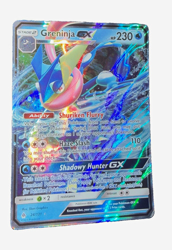 Greninja GX 24/131 SM-Forbidden Light Holo Ultra Rare EN 2018