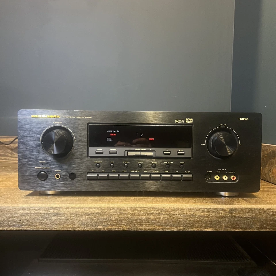 Marantz SR-8000/U1B 5.1 Digital Home Theater Surround Receiver Bundle Powers On - Image 2 of 4