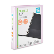 Pen Gear Durable View 1" D-Ring Binder Lilac Purple School 1-Pack FREE SHIPPING