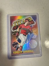 Topps Titans of the Game 2026 lot of 2 Corbin Carroll, Elly De La Cruz