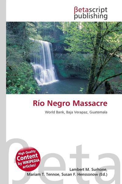 Lambert M. Surhone (U. A.) | RíO Negro Massacre | Taschenbuch | Englisch (2026)-image
