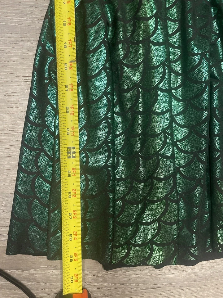 for play costume women Green Mermaid Skirt Size Forplay Medium M - Image 3 of 4