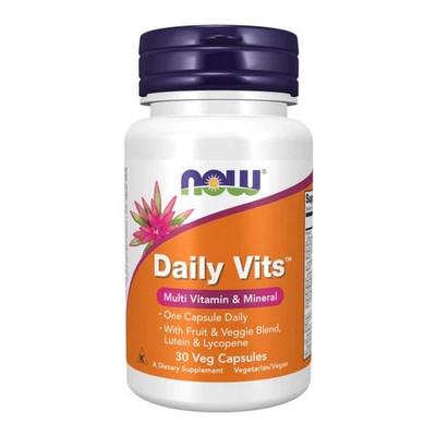 Daily Vits 30 Veg Caps  by Now Foods