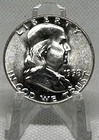 1958-D BU Franklin Half Dollar Denver 50C Business .900 Silver UNCIRCULATED