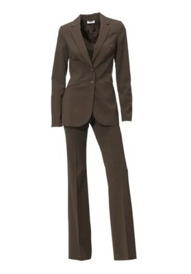 Hosenanzug Class International Braun/Taupe Damen Blazer Hose Business Gr.34-40 - Bild 1 von 2