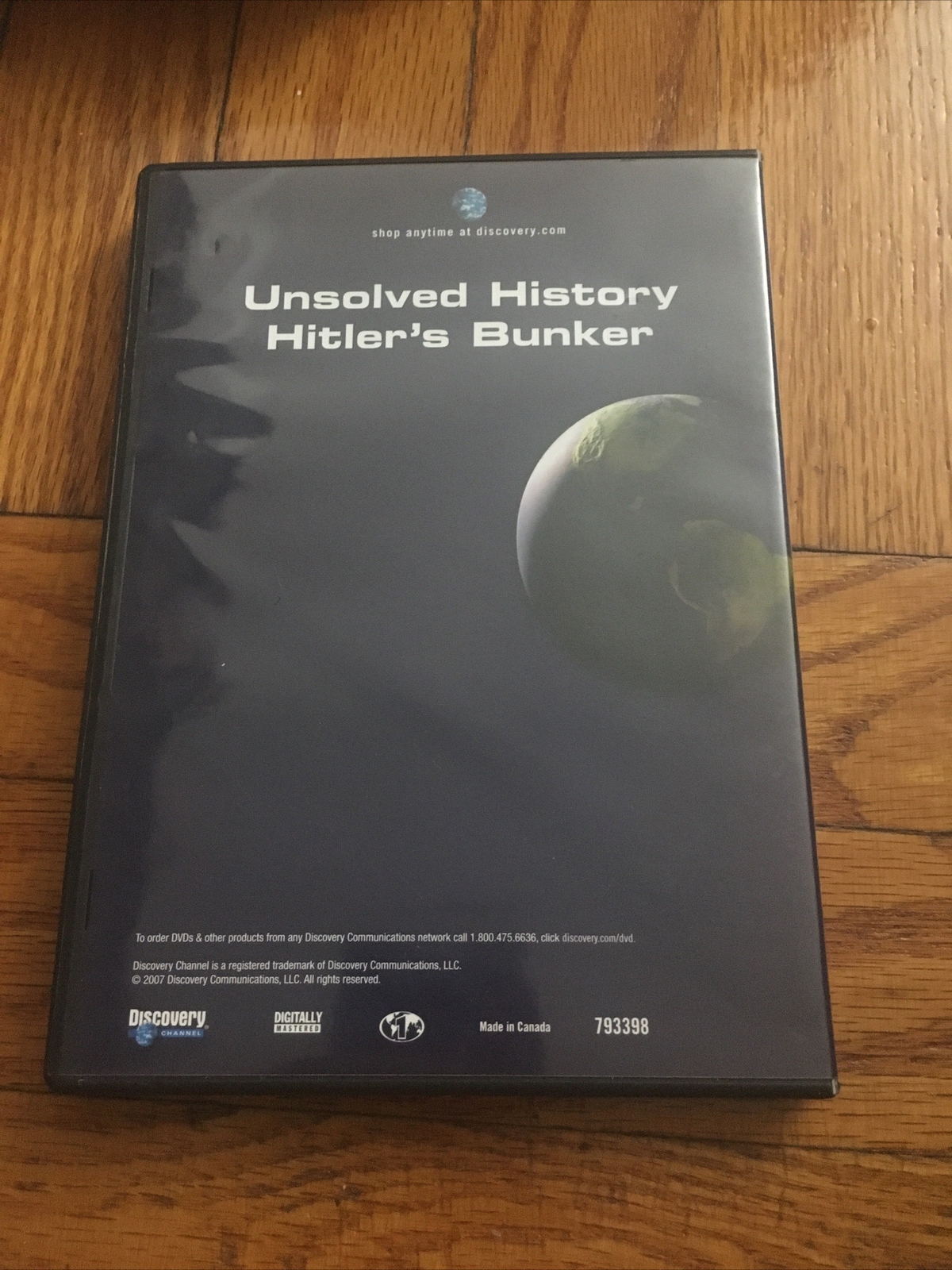 Discovery Channel Unsolved History Hitler's Bunker DVD Adolf Hitler
