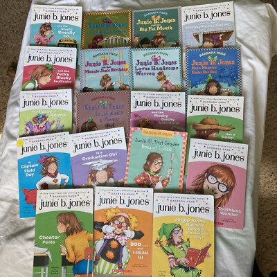 Junie B Jones Book Lot 19 Set Accelerated Reader Girl Fiction PB Barbara Park