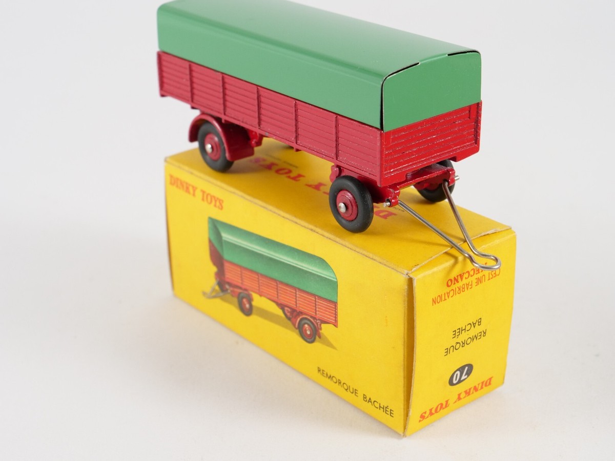 Large Trailer resp. Remorque Bâchée, Dinky Toys (Gebraucht) in