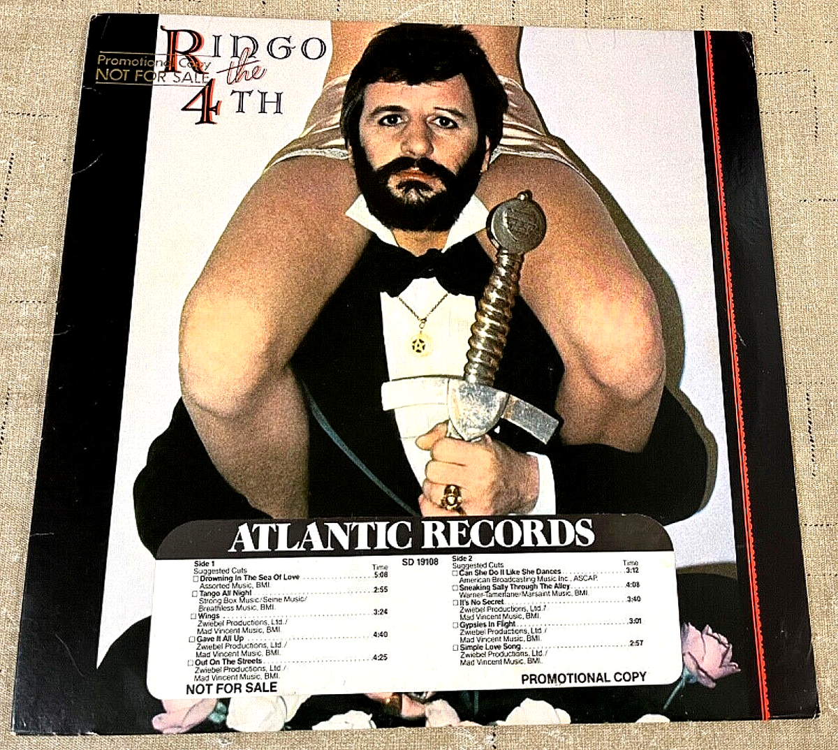 Ringo Starr カントリー·アルバム 激レア赤盤レコード Ringo Starr カントリー·アルバム 激レア赤盤レコード